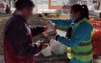 Поделени 283 топли оброци на бездомници