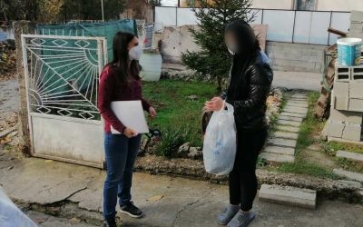 Достава на донации до социјално загрозени семејства